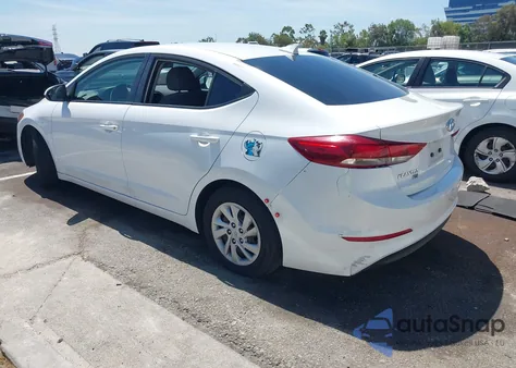 2017 Hyundai Elantra Se from USA, damaged, VIN 5NPD74LF4HH061077
